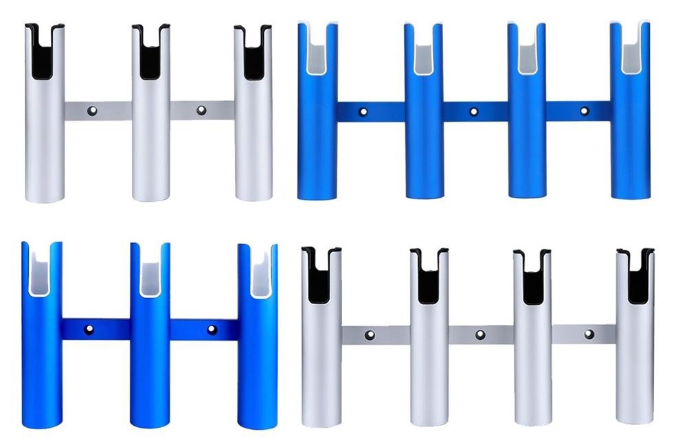 Doskonały uchwyt na wędki morskie ze stopu aluminium na 4 rurki