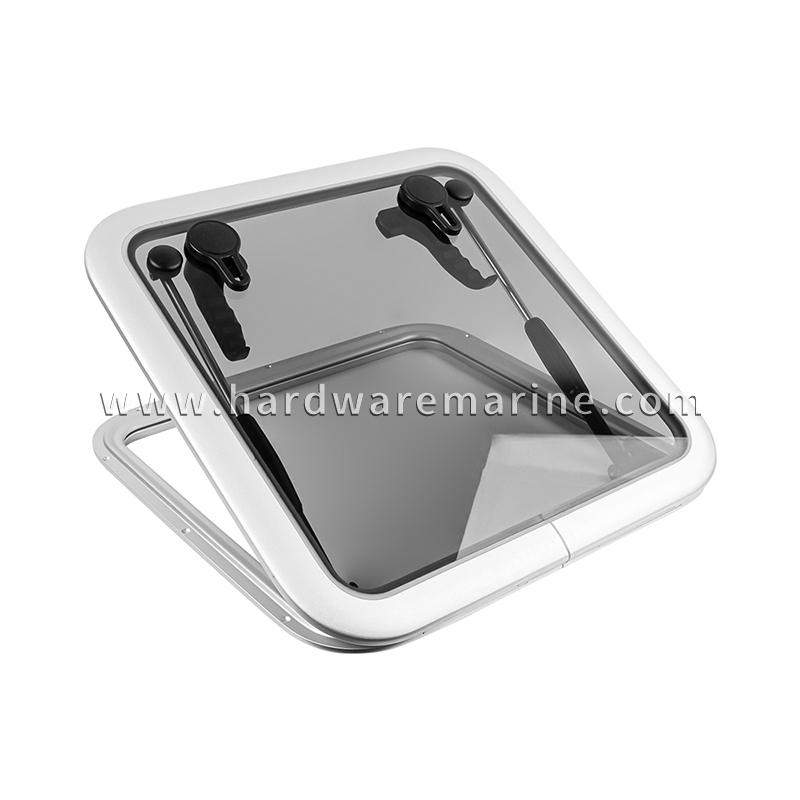 Aluminiowe kwadratowe okno z iluminatorami do łodzi